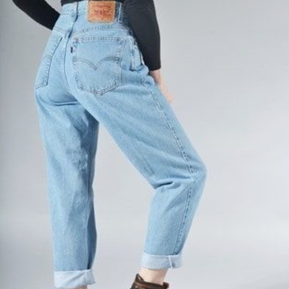 Levi's Denim - Levi’s}• vtg 550 mom jeans high waisted